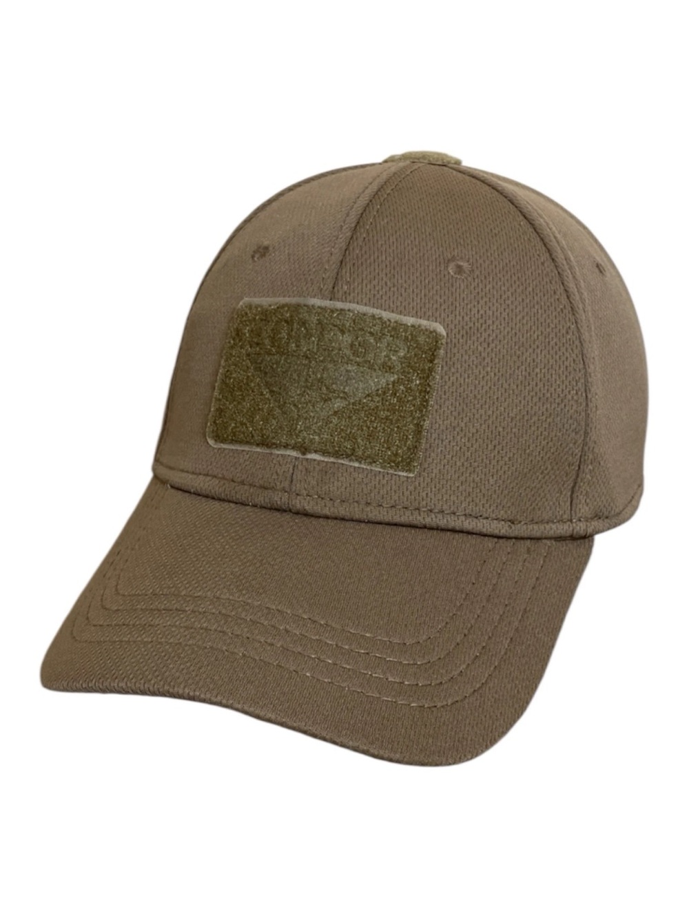 Condor Tactical Hook and Loop Fitted Baseball Hat Tan Brown Large